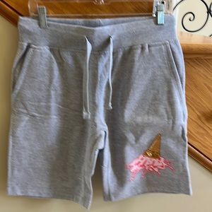 Cotton Heritase Having Bad Luck Size Small Grey Heather Shorts